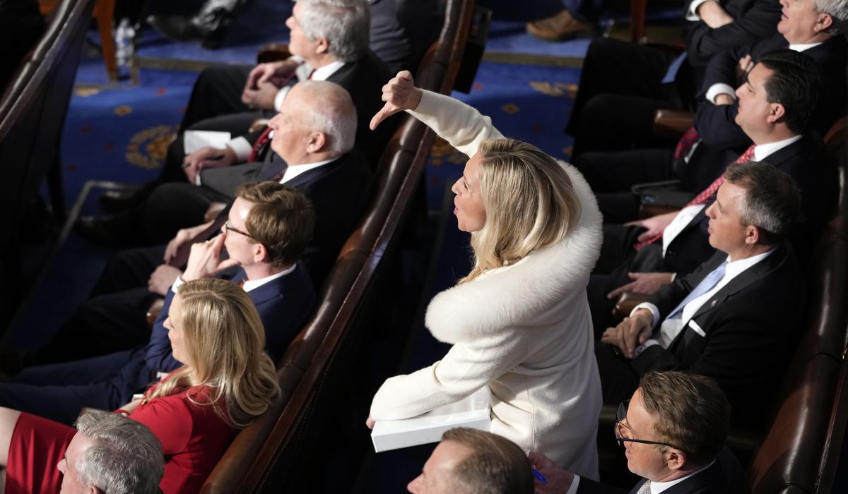 NextImg:GOP’s heckling of Biden was latest in long line of State of the Union confrontations
