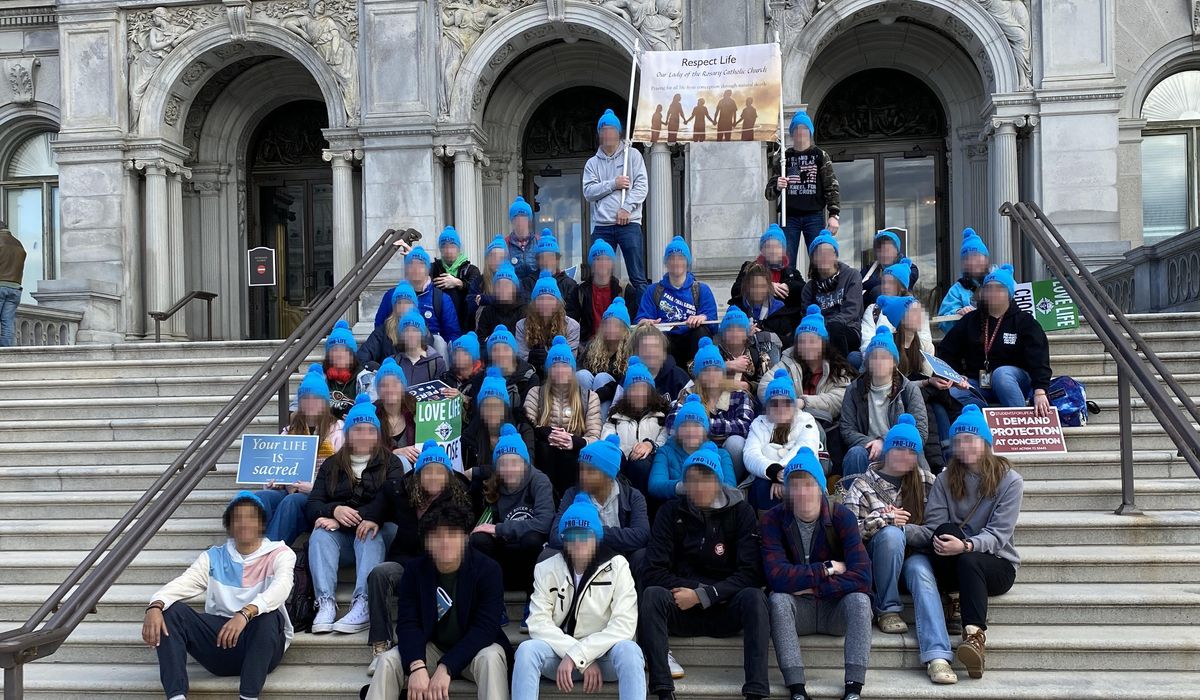 NextImg:Smithsonian hit with lawsuit by Catholic students told to remove pro-life beanies or leave