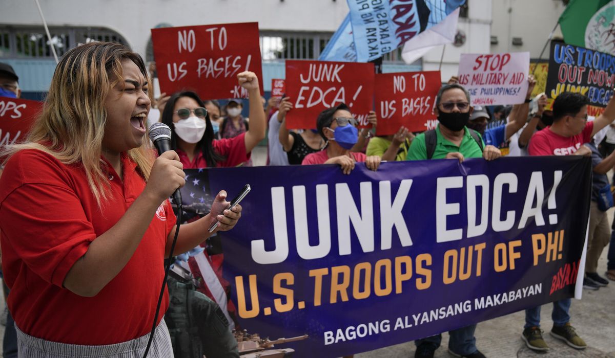 NextImg:U.S. forces returning to Philippines to counter China threats