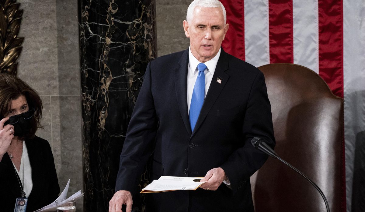 NextImg:Former VP Pence to cite Senate role in fighting Jack Smith subpoena