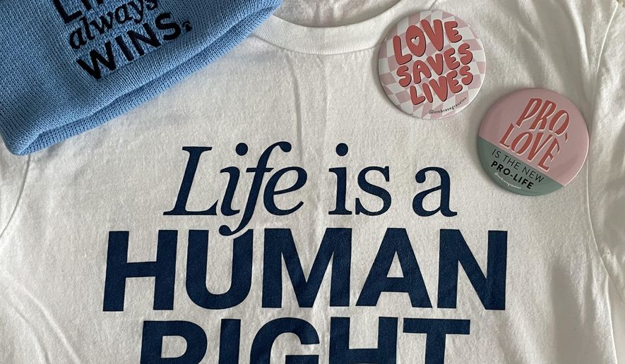 A federal lawsuit filed Wednesday alleges that security guards at the National Archives told visitors in town for the March for Life on Jan. 20, 2023, to remove or cover up their clothing with pro-life messages. Photo courtesy American Center for Law and Justice.