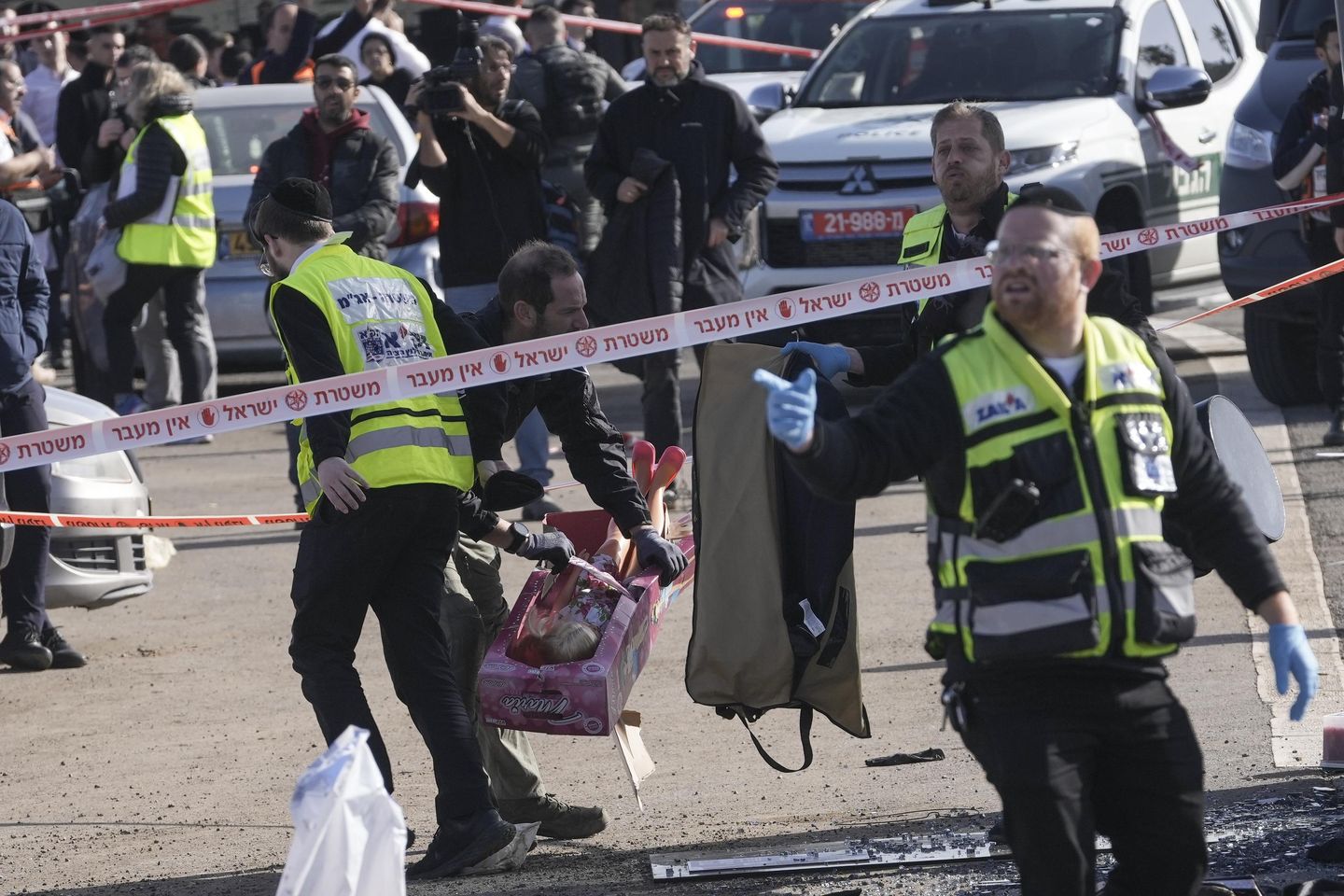 İsrail polisi: Kudüs'te araba çarpması sonucu 2 kişi öldü, 5 kişi yaralandı