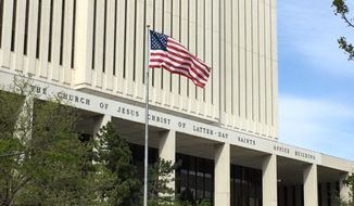 The Church of Jesus Christ of Latter-day Saints headquarters office building in Salt Lake City. The church&#x27;s investment arm, Ensign Peak Advisors, is reported to be under investigation by the Securities and Exchange Commission. (Mark A. Kellner/The Washington Times) ** FILE **