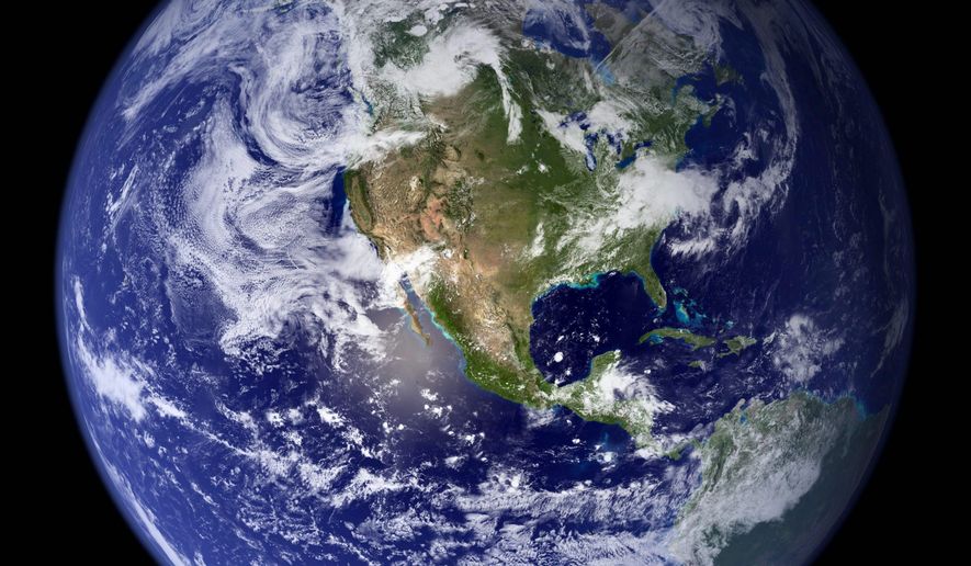 Earth is seen from space  — among the many intriguing images from NASA. (Image from NASA)