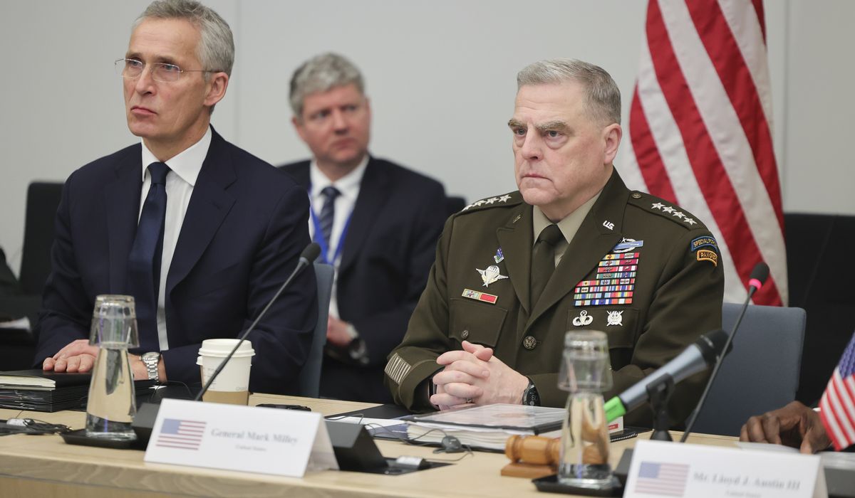 NextImg:Gen. Milley: First U.S. missile fired at object over Lake Huron missed target