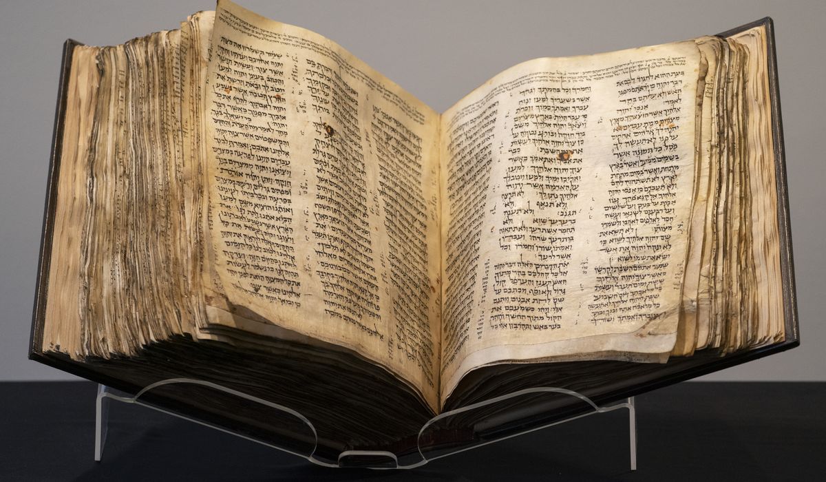 NextImg:Hebrew Bible dating back 1,100 years to go on auction at Sotheby’s