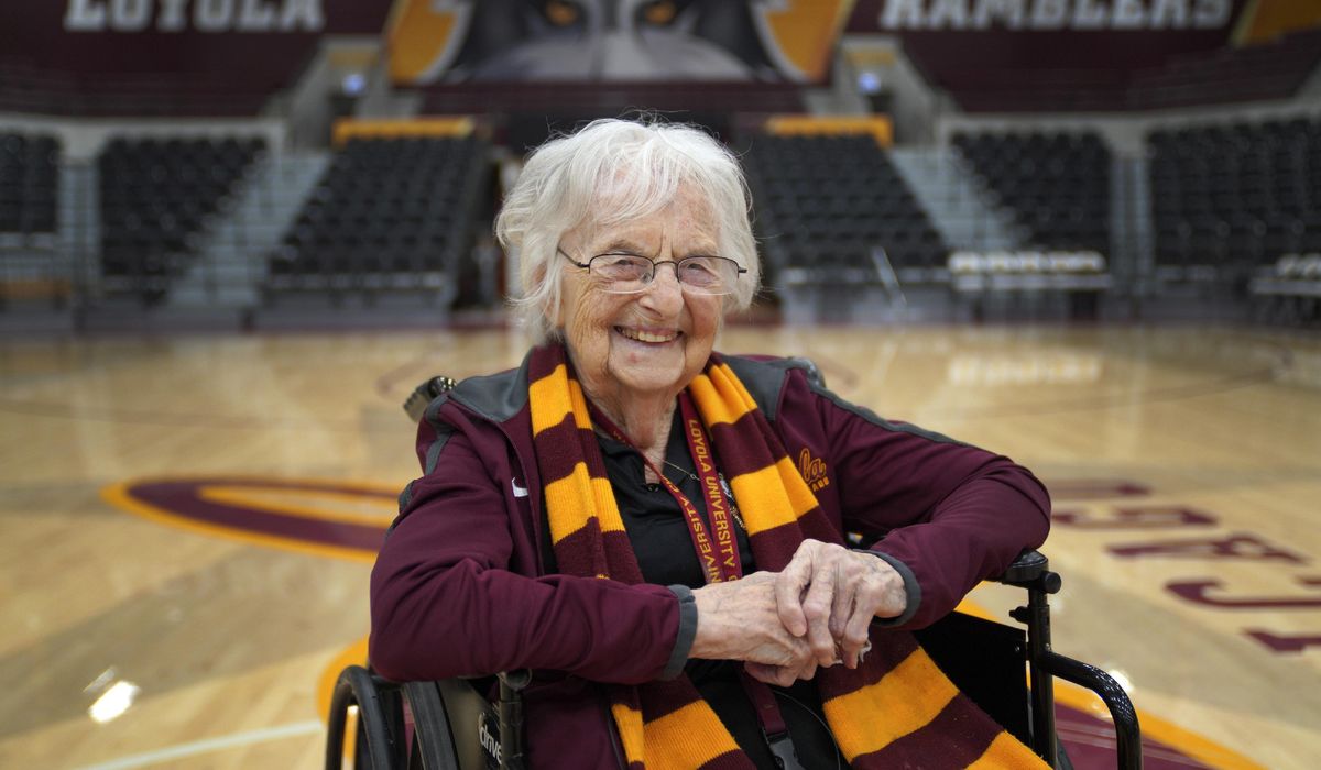 NextImg:At 103, Sister Jean publishes memoir of faith and basketball