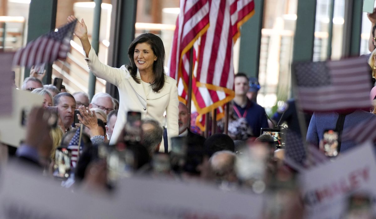 NextImg:Haley’s candidacy shows balancing act for women in politics