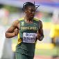Caster Semenya, of South Africa, competes during a heat in the women&#x27;s 5000-meter run at the World Athletics Championships on July 20, 2022, in Eugene, Ore. Semenya has won Olympic and world titles on the track over 800 meters but can&#x27;t run that distance competitively now so she&#x27;s taking on the World Cross-Country Championships on Saturday, Feb. 18, 2023, in Bathurst, a rural town about a three-hour drive west of Sydney. (AP Photo/Ashley Landis, File) **FILE**