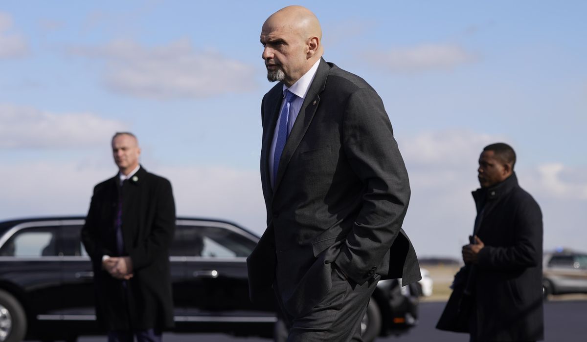 NextImg:Fetterman draws praise for getting help for depression