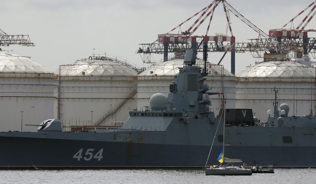 NextImg:South Africa hosts controversial joint naval drills with China, Russia