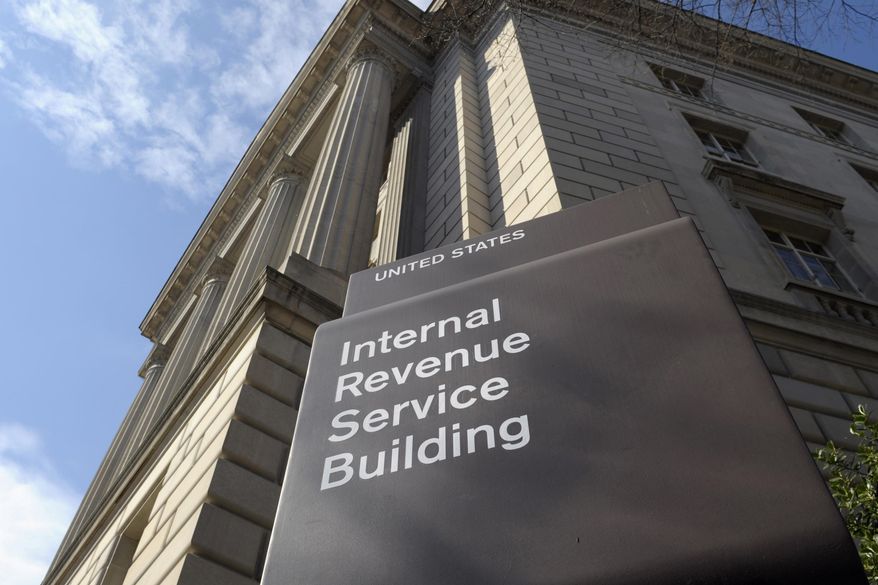 Caption: The exterior of the Internal Revenue Service (IRS) building in Washington. (AP Photo/Susan Walsh, File)