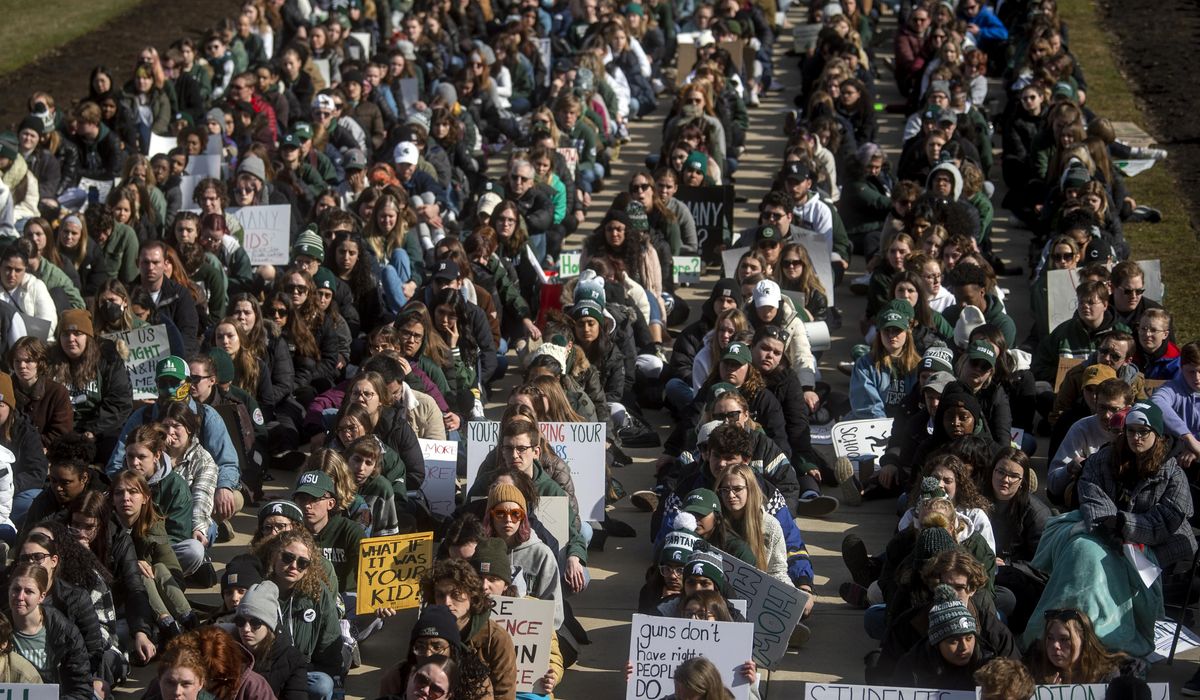 NextImg:‘Forever a Spartan’: Funeral held for Michigan State victim