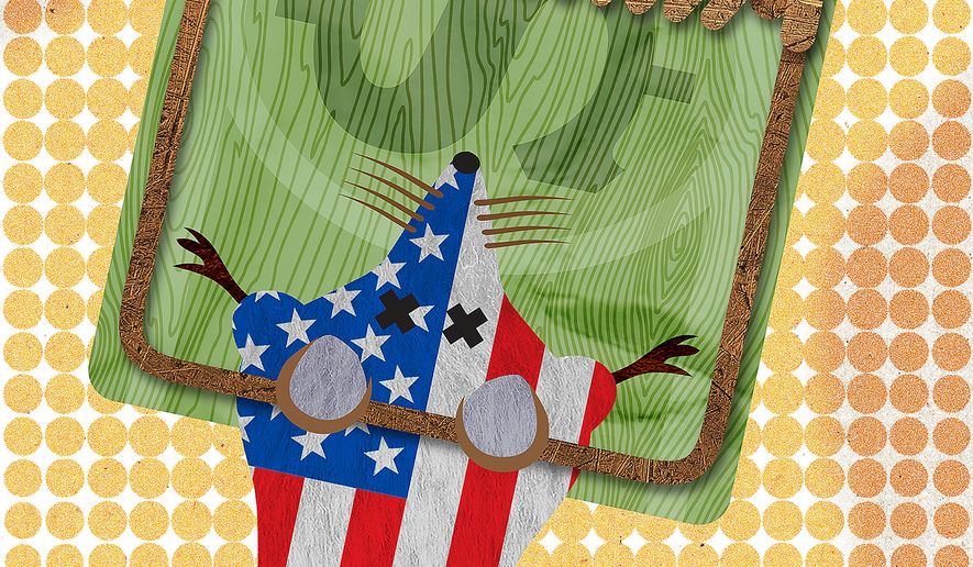 Cleaning Up Government Illustration by Greg Groesch/The Washington Times