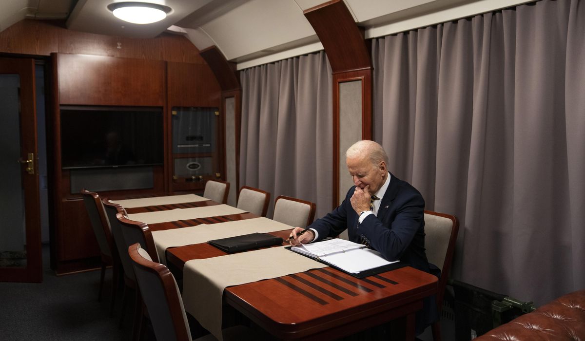 NextImg:Biden assures Eastern European allies as Russia, China confer