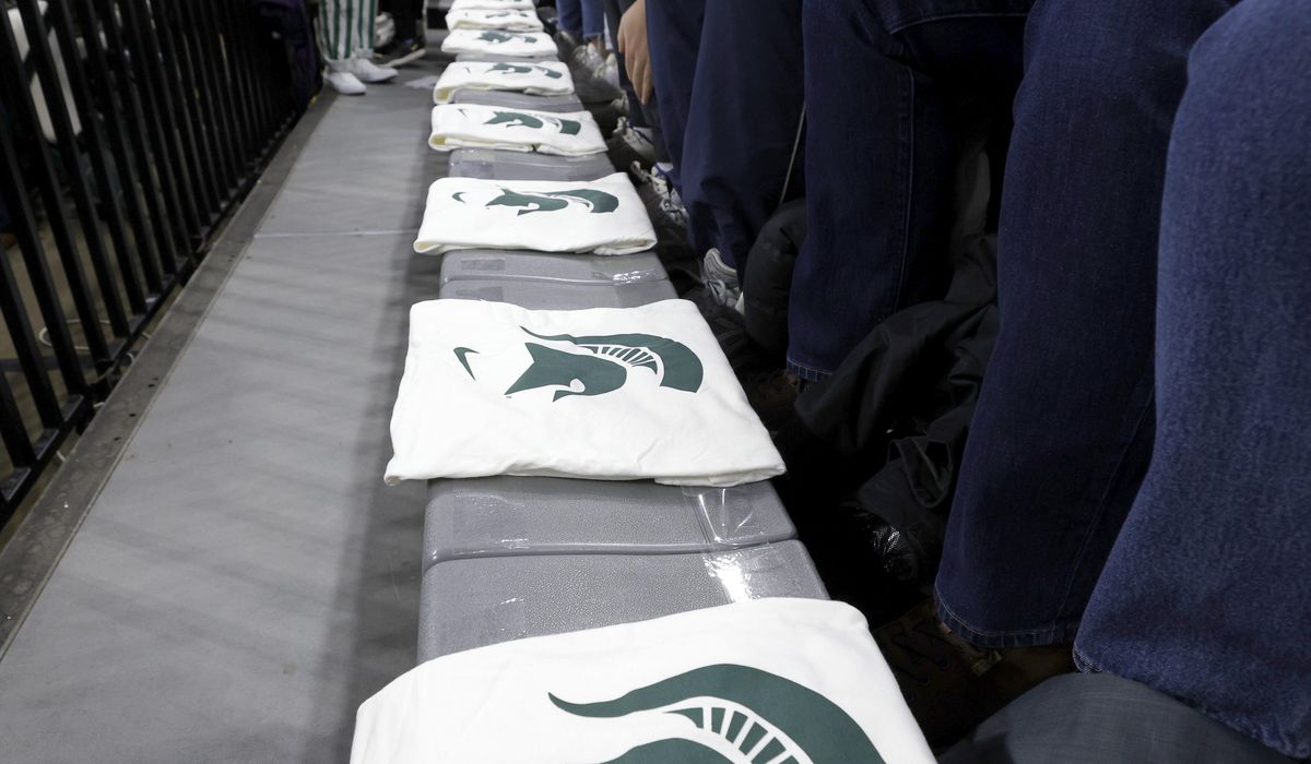 NextImg:Scandal-plagued Michigan State reportedly minimized logo to avoid triggering sex-abuse victims