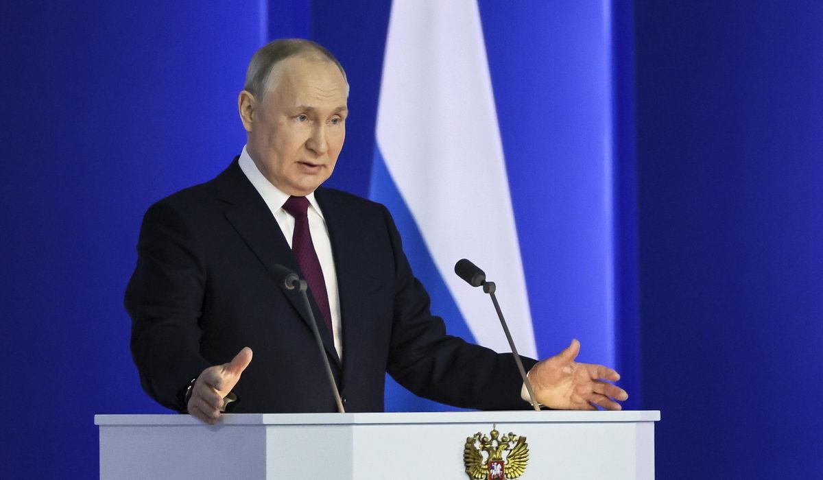 NextImg:Putin suspends Russia’s involvement in key nuclear arms pact