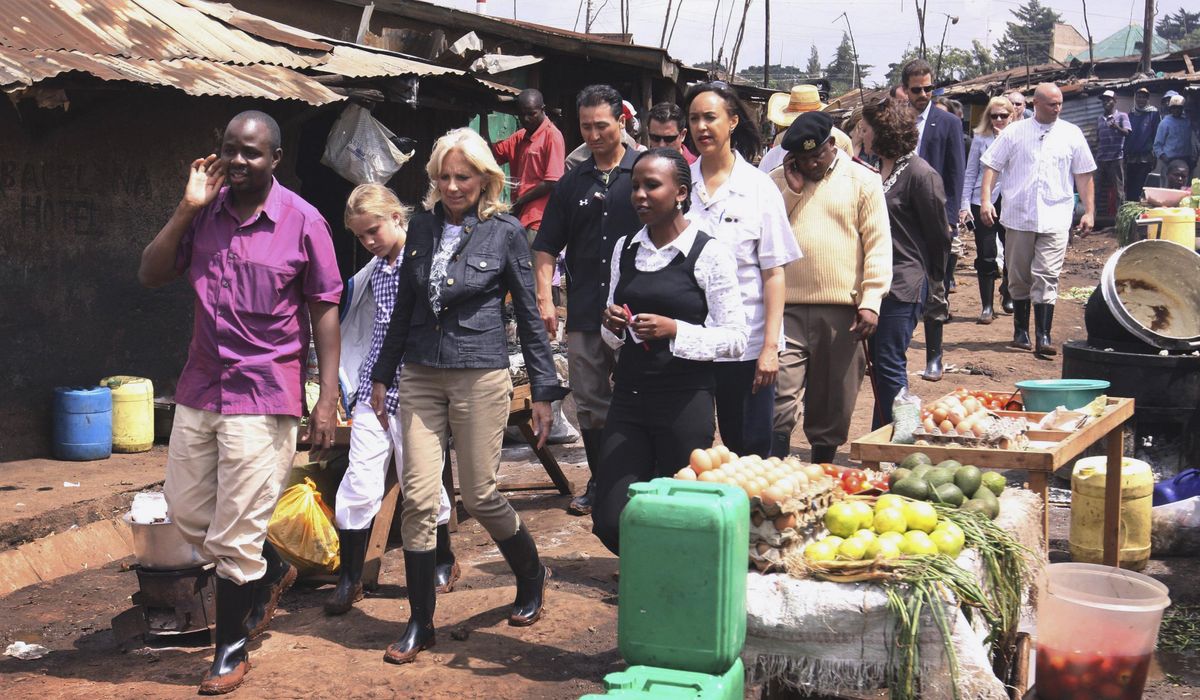 NextImg:Jill Biden makes 6th visit to Africa, her 1st as first lady