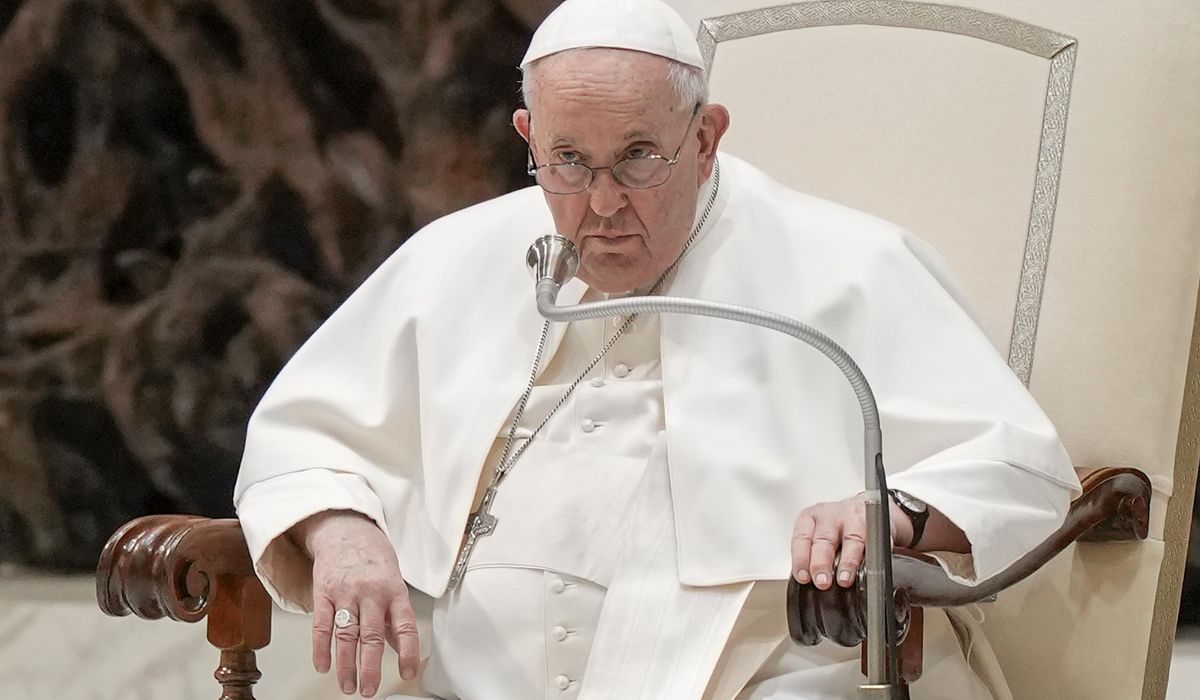 NextImg:Pope Francis cancels an appointment, some speeches due to bad cold
