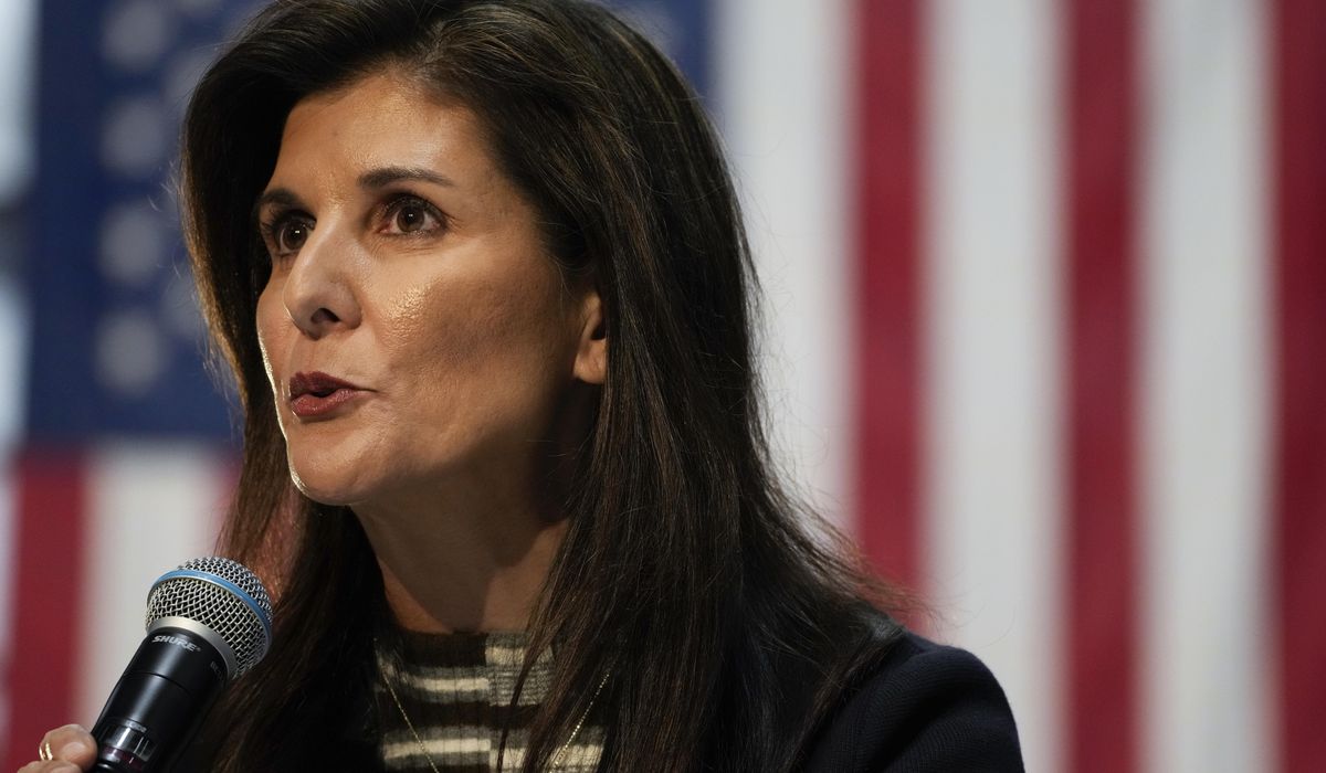 NextImg:Nikki Haley tells CPAC America must be ‘strong and proud, not weak and woke’