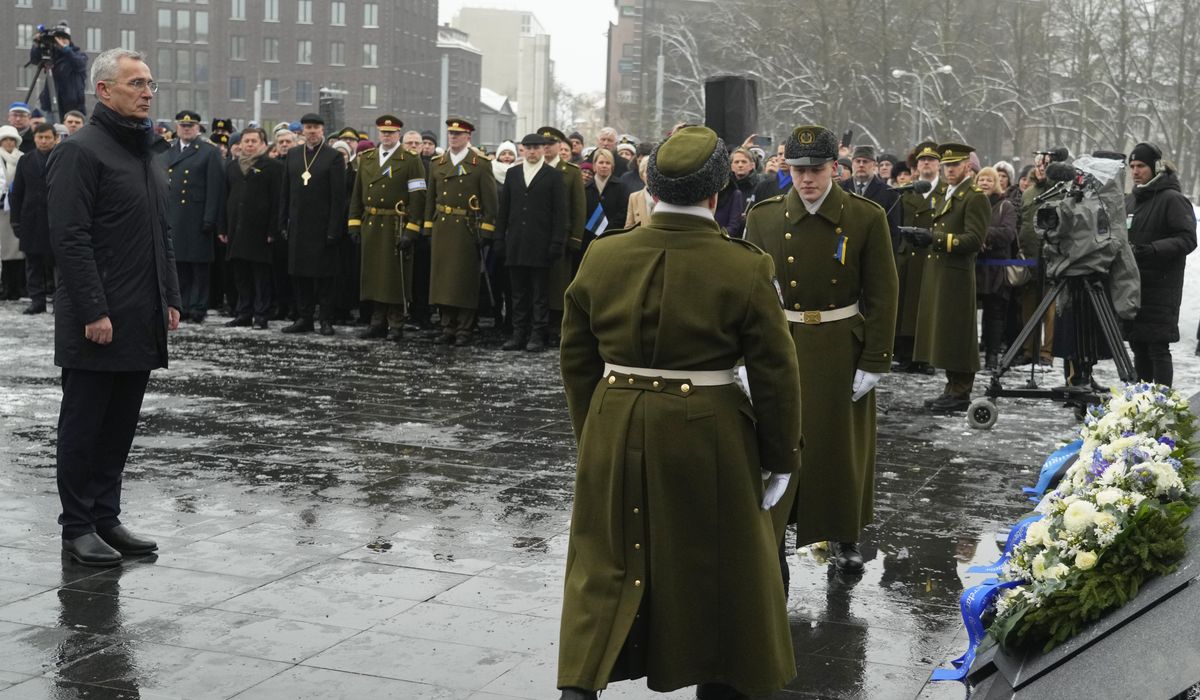 NextImg:China can’t broker Russia-Ukraine peace deal, NATO chief says