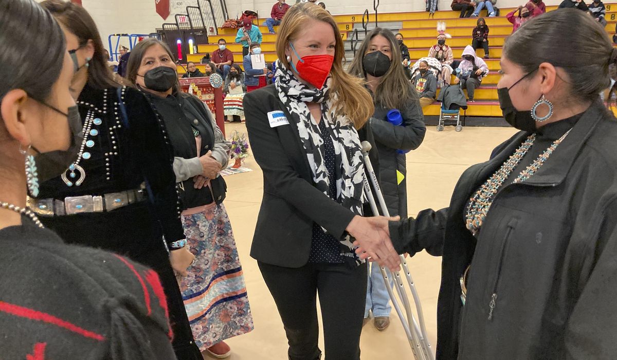 NextImg:Navajo community wins fight to replace crumbling campus