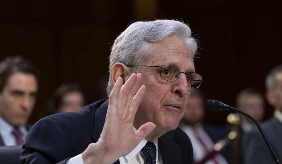NextImg:Garland says those attacking pro-life centers too ‘clever’ for FBI: ‘They work at night’
