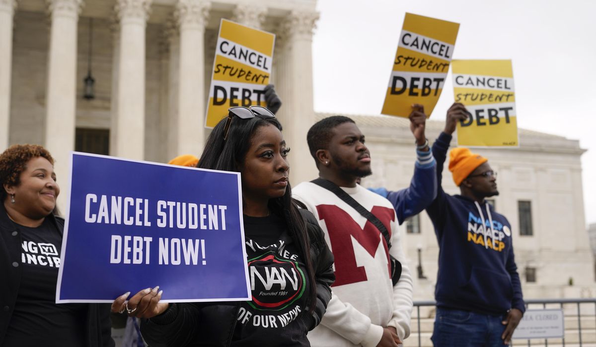 NextImg:Senate passes bill to repeal Biden’s student loan forgiveness program