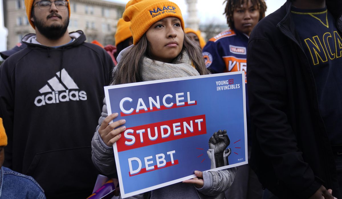 NextImg:House falls short in bid to block Biden’s student loan forgiveness program