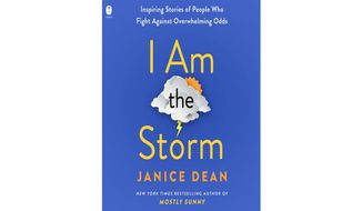 &#x27;I Am The Storm&#x27; by Janice Dean (book cover)