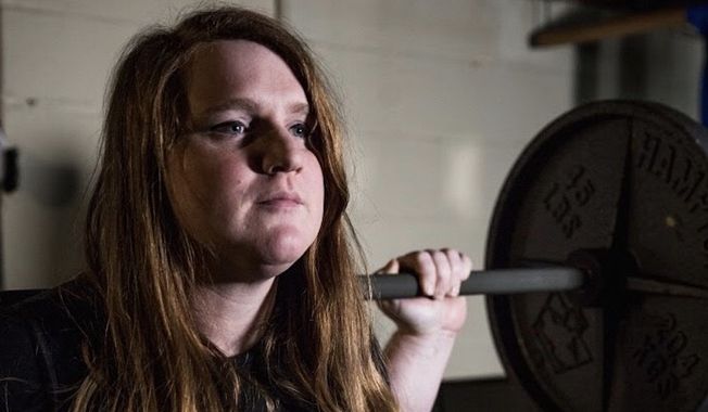 Powerlifter JayCee Cooper, who transitioned from male to female before becoming involved in the sport, won a ruling on Feb. 27, 2023, against USA Powerlifting&#x27;s rule barring male-to-female athletes from participating in women&#x27;s competitions. (Courtesy of Gender Justice)