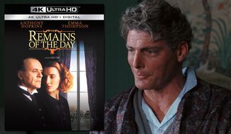 Christopher Reeve as Congressman Jack Lewis in &quot;The Remains of the Day,&quot; now available in the 4K disk format from Sony Pictures Home Entertainment.