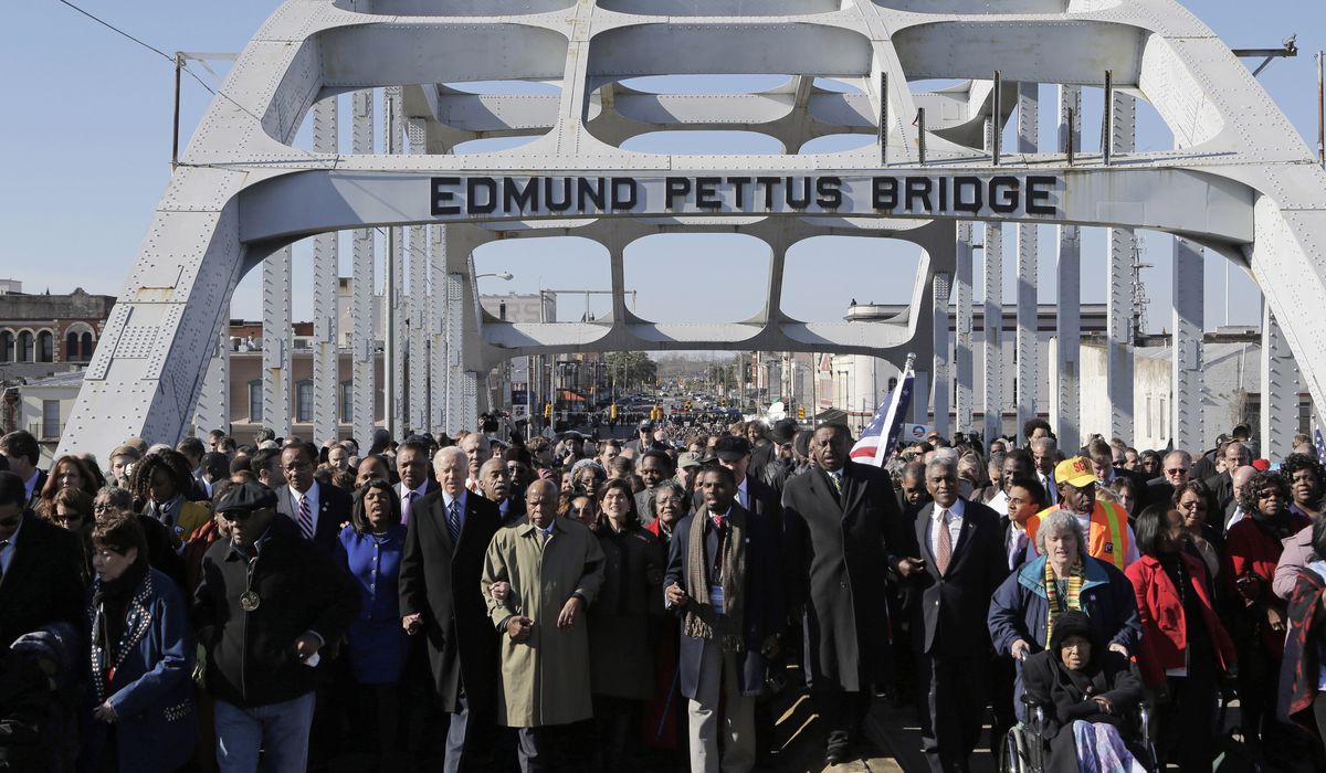 NextImg:Biden vows new election laws in ‘Bloody Sunday’ speech, accuses GOP of assault on voting rights