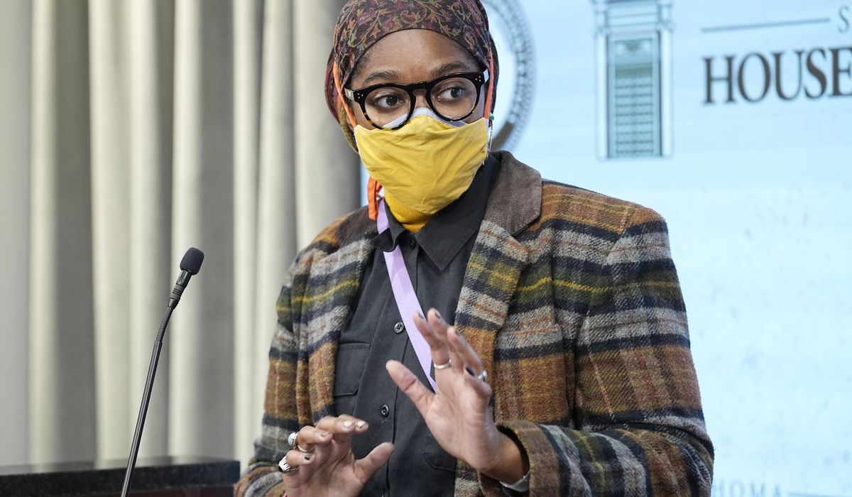 NextImg:Nonbinary Oklahoma lawmaker censured after protest arrest