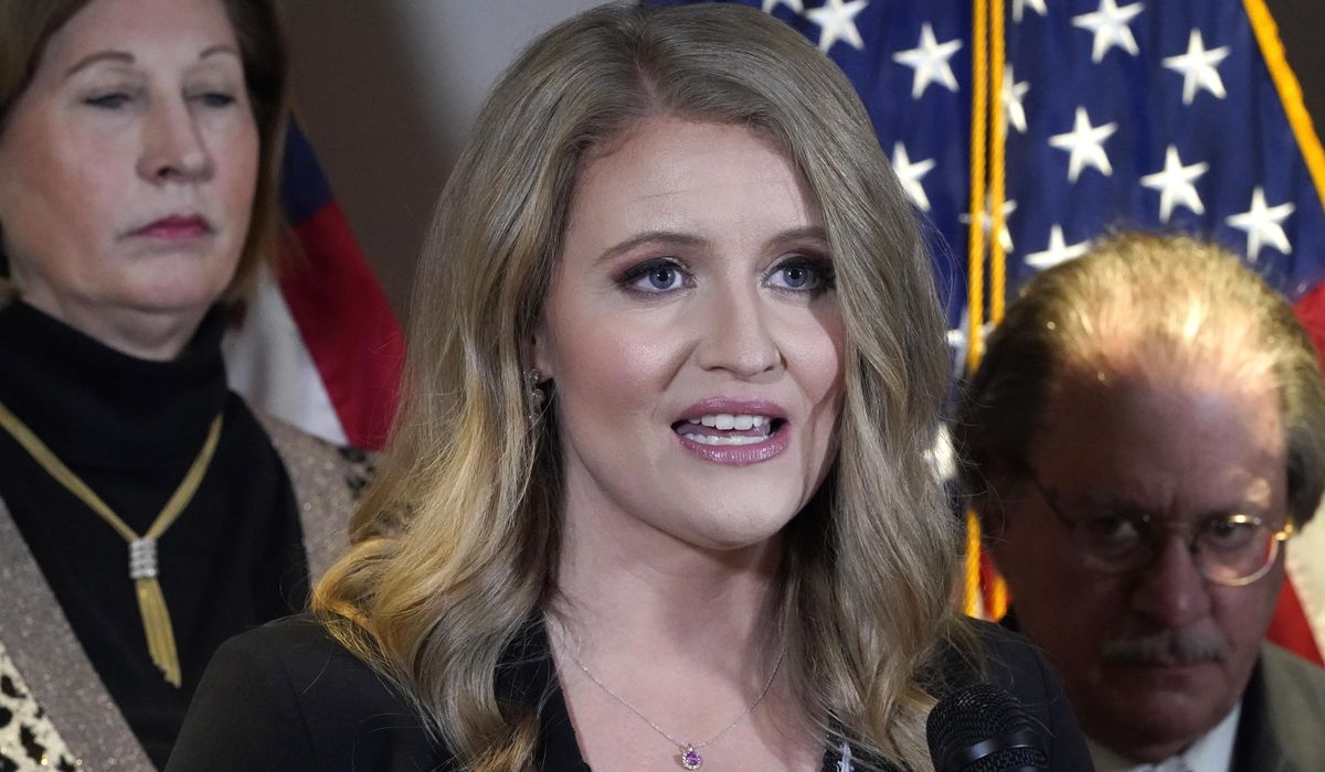 NextImg:Trump’s former lawyer Jenna Ellis wants his super PAC to pay her legal bills