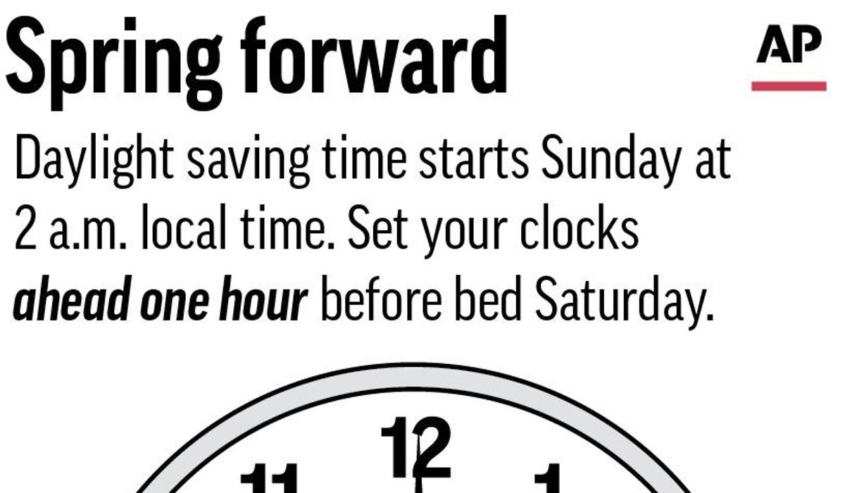 NextImg:Standard time giving way to daylight saving in most of US