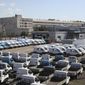 New vehicles Gazelle are parked in the territory of the Gorky Automobile plant (GAZ), one of the main budget-forming enterprises in the region in Nizhny Novgorod, Russia, on Aug. 11, 2022. After a year of far-reaching sanctions aimed at degrading Moscow&#x27;s war chest, economic life for ordinary Russians doesn&#x27;t look all that different than it did before the invasion of Ukraine. But with restrictions finally tightening on the Kremlin&#x27;s chief moneymaker — oil — the months ahead will be an even tougher test of President Vladimir Putin&#x27;s fortress economy. (AP Photo, File)