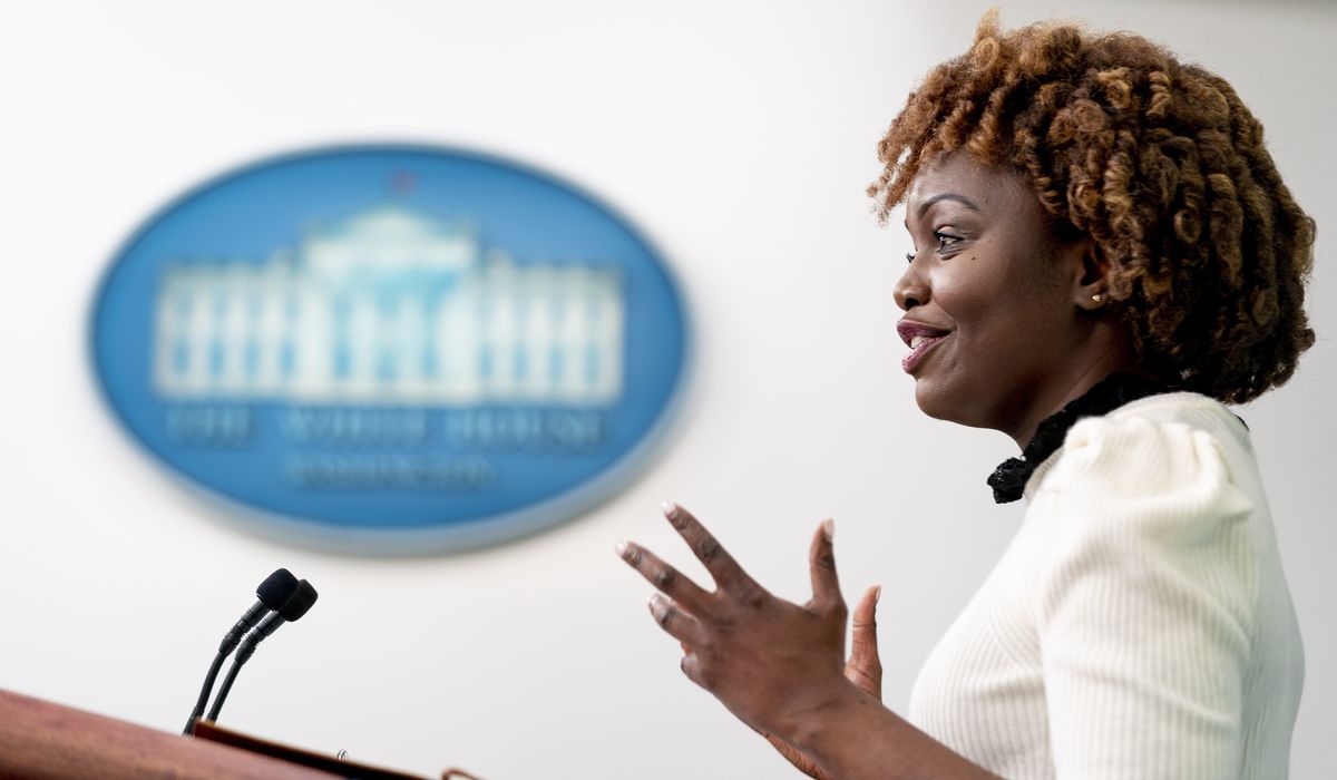 NextImg:Jean-Pierre scolds African reporter for ‘unacceptable’ behavior in White House briefing room