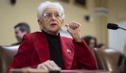 Rep. Virginia Foxx, R-N.C., chair of the House Education and the Workforce Committee, testifies before the House Rules Committee as Republicans advance the &quot;Parents Bill of Rights Act,&quot; at the Capitol in Washington, Wednesday, March 22, 2023. (AP Photo/J. Scott Applewhite)