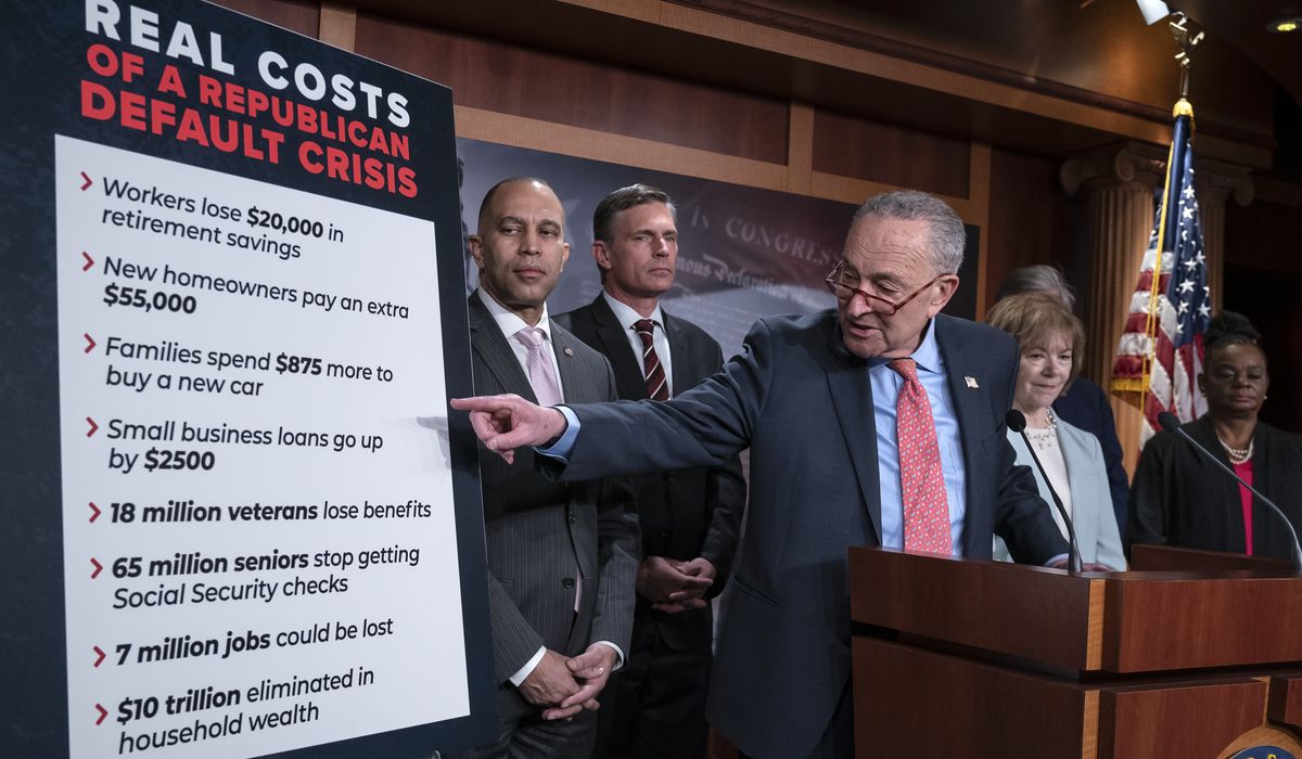 NextImg:Democrats warn of dire consequences if Republicans refuse to raise the debt limit