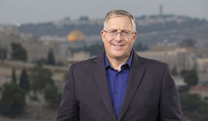 Evangelical author Joel C. Rosenberg, who also hosts a weekly program on TBN, a Christian network, praised Israeli Prime Minister Benjamin Netanyahu for blocking an anti-evangelism bill proposed in the country&#x27;s Knesset, or parliament. (Photo courtesy TBN.)