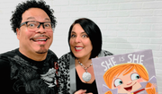 Radiance Foundation co-founders Ryan and Bethany Bomberger wrote &quot;She is She&quot; to counter the growing number of pro-transgender books for children as young as 2. Photo courtesy the Radiance Foundation.