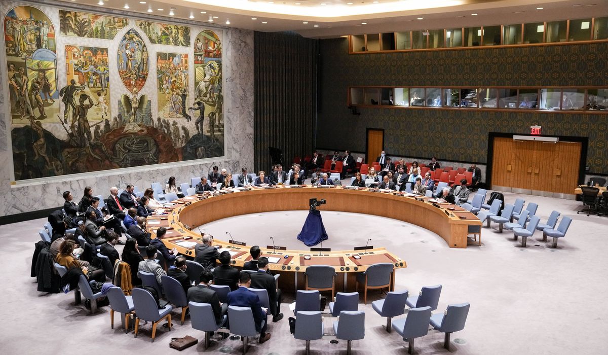 NextImg:Zelenskyy: Russia’s control of U.N. Security Council shows the body’s ‘total bankruptcy’