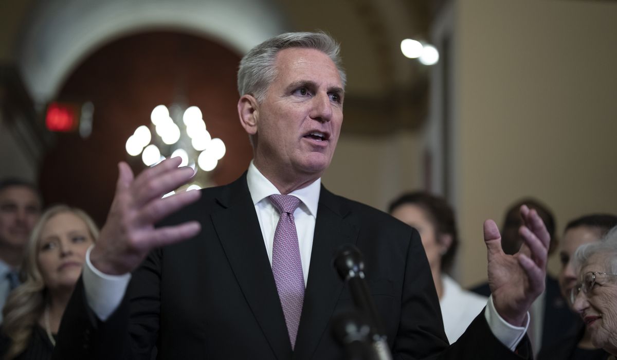 NextImg:Kevin McCarthy outlines broad goals for debt limit talks with Biden