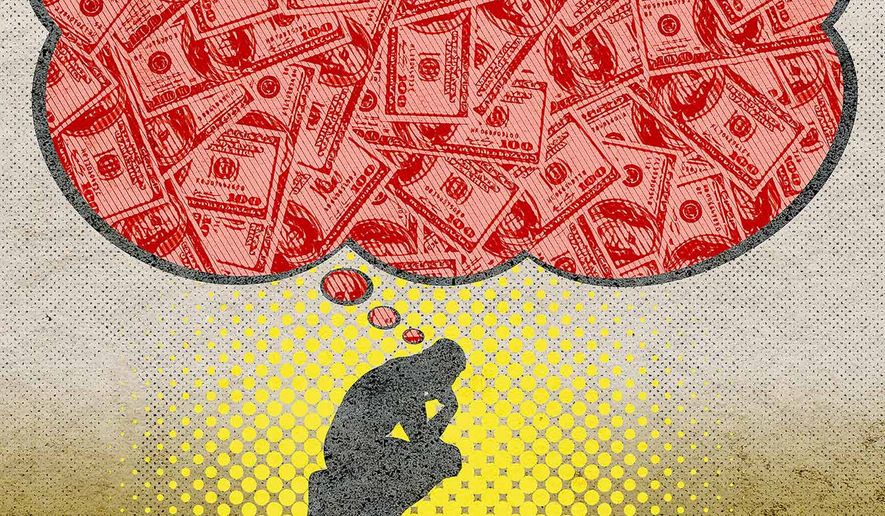 Imagining the Debt Crisis Illustration by Greg Groesch/The Washington Times