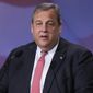 Former New Jersey Gov. Chris Christie speaks at an annual leadership meeting of the Republican Jewish Coalition Nov. 19, 2022, in Las Vegas. Christie, who is mulling another presidential run, said on March 27, 2023, while speaking in New Hampshire, Republicans need a candidate who can execute a quick takedown of former President Donald Trump. (AP Photo/John Locher, File)