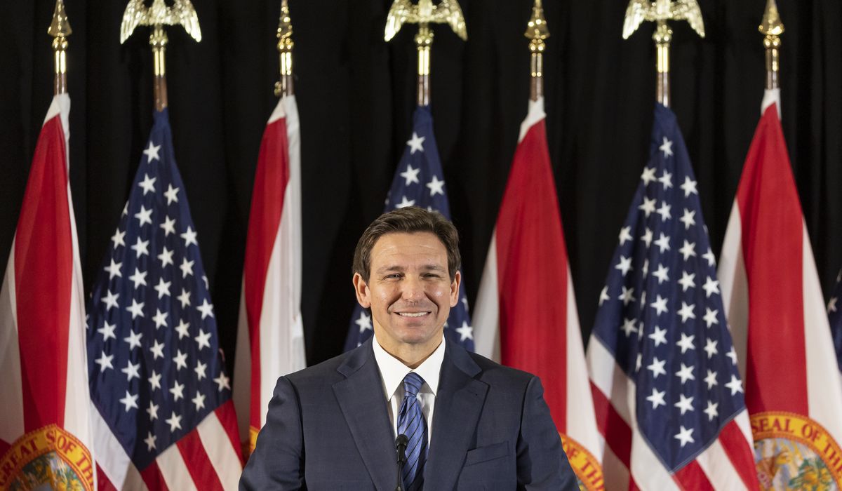 NextImg:DeSantis close to Trump in Iowa and New Hampshire, but trailing nationally