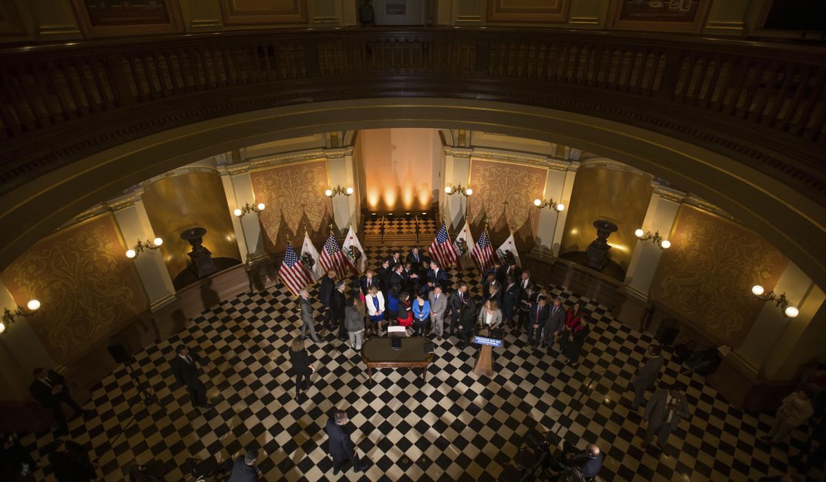 NextImg:California Senate session relocated due to ‘credible threat’
