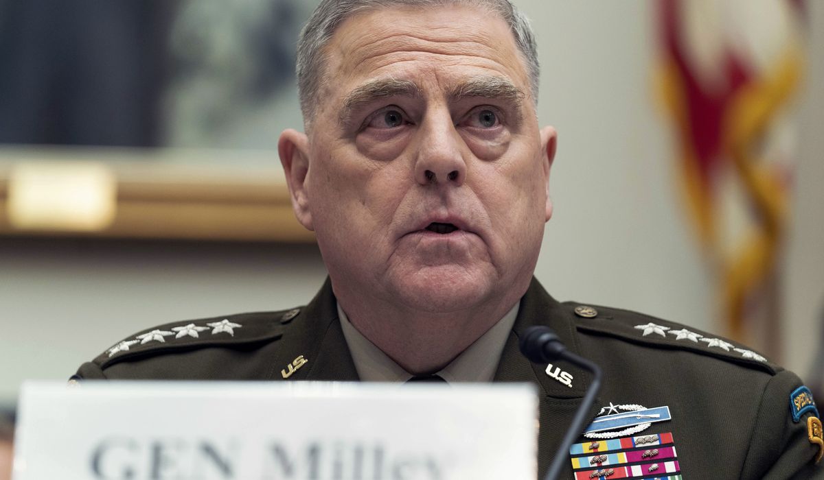 NextImg:Army Gen. Milley says U.S. and China not at ‘brink of war’