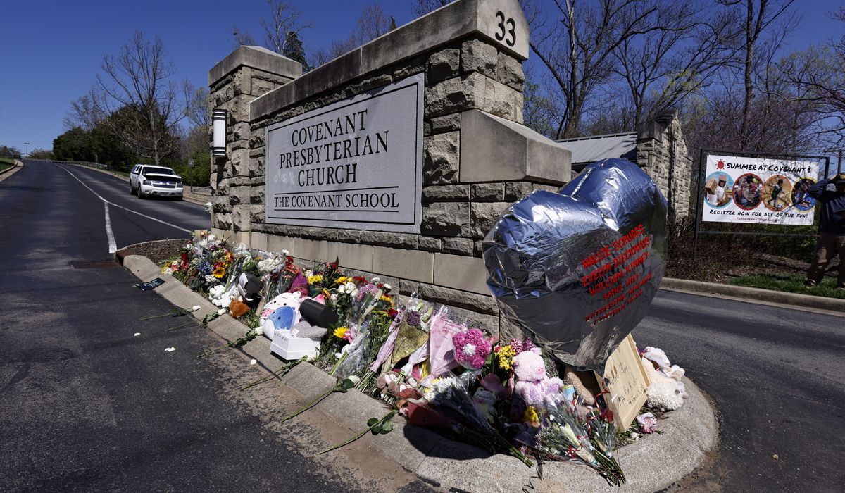 NextImg:Protesters seek gun control after Nashville school shooting